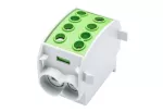 SCB 70 Blok rozdzielczy - odgałęźny Al/Cu 80310 SIMBLOCK zielony