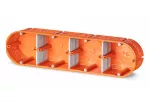 Puszka podtynkowa M4x60F MULTIWALL pomarańczowy