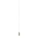 FITU, lampa wisząca, A60, okrągła, kolor biały, kabel 5m bez zakończenia, maks. 60W