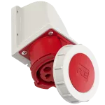 Gniazdo stałe z puszką 32A 3P+Z+N 400V 50/60Hz 10h IP67