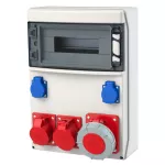 Rozdzielnica stacjonarna STAR 12M 63/5 32/5 16/5 2GS IP54