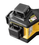 Laser wieloliniowy LAX 600, system 12 V, zestaw 7-częściowy, z akumulatorem i ładowarką
