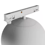 SYSTEM SHIFT NANO - GLOBE OPRAWA KULA 100x120MM 7W BIAŁY 5 LAT GW.