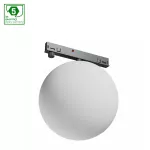 SYSTEM SHIFT NANO - GLOBE OPRAWA KULA 100x120MM 7W CZARNY 5 LAT GW.