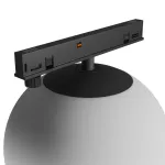 SYSTEM SHIFT NANO - GLOBE OPRAWA KULA 100x120MM 7W CZARNY 5 LAT GW.