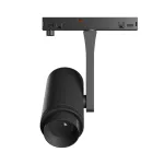 SYSTEM SHIFT NANO - SPOT ZOOM OPRAWA NA SZYNOPRZEWÓD 40x80x145MM 7W 15-45ST CZARNY 5 LAT GW.