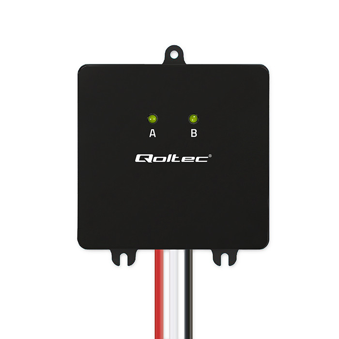 Qoltec Balanser napięcia 24V do akumulatorów 2 x 12V | 5A | LiFePO4 AGM GEL  