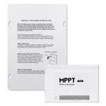 Qoltec Solarny regulator ładowania MPPT z czujnikiem temperatury 40A |12V / 24V | LCD | 2 x USB | Bluetooth | APP | GEL | LiFePO4
