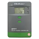 Qoltec Solarny regulator ładowania MPPT z czujnikiem temperatury 10A |12V / 24V | LCD | 2 x USB | Bluetooth | APP | GEL | LiFePO4