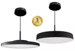 VARIO Ceiling canopy Black Puszka sufitowa