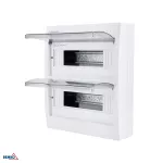 ROZDZIELNICA NATYNKOWA IP40 ZACISKI 24N+24PE 2x12P