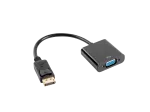ADAPTER DISPLAYPORT(M) 1.1->VGA(F) NA KABLU 20CM CZARNY LANBERG