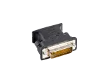 ADAPTER DVI-I(M)(24+5) DUAL LINK->VGA(F) CZARNY LANBERG