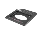 ADAPTER HDD RAMKA 5.25"->2.5" SLIM 9.5MM ( HDD W MIEJSCE CD/DVD W LAPTOPIE) LANBERG