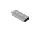 ADAPTER HDMI(M)->DISPLAYPORT(F) 4K SREBRNY LANBERG