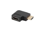 ADAPTER HDMI(M)->HDMI(F) 4K KĄTOWY PRAWO CZARNY LANBERG