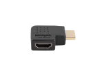 ADAPTER HDMI(M)->HDMI(F) 4K KĄTOWY PRAWO CZARNY LANBERG