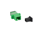 ADAPTER ŚWIATŁOWODOWY SM SC/APC SIMPLEX ZAŚLEPKA CZARNA 25SZT LANBERG