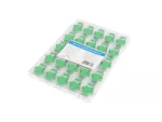 ADAPTER ŚWIATŁOWODOWY SM SC/APC SIMPLEX ZAŚLEPKA PRZEZROCZYSTA 25SZT LANBERG