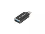 ADAPTER USB-C(M) 3.1->USB-A(F) OTG CZARNY LANBERG