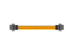 ADAPTER ZŁĄCZKA SIECIOWA PRZELOTKA OKIENNA RJ45 KAT.5E NA KABLU 17CM LANBERG