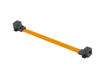 ADAPTER ZŁĄCZKA SIECIOWA PRZELOTKA OKIENNA RJ45 KAT.5E NA KABLU 23CM LANBERG