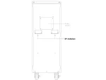 BATTERY PACK DLA UPS POWERWALKER VFI 6-10K T, 10000TCP 3/1 40 AKUMULATORÓW 12V/9AH