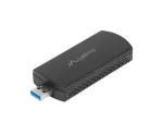BEZPRZEWODOWA KARTA SIECIOWA WIFI LANBERG NC-3000-WI USB 3.0 AX3000 TRI-BAND 2 WEWNĘTRZNE ANTENY