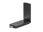 BEZPRZEWODOWA KARTA SIECIOWA WIFI LANBERG NC-3000-WI USB 3.0 AX3000 TRI-BAND 2 WEWNĘTRZNE ANTENY