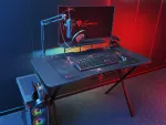 BIURKO GAMINGOWE GENESIS HOLM 300 RGB