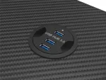 BIURKO GAMINGOWE GENESIS HOLM 510 RGB 160X75