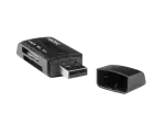 CZYTNIK KART NATEC MINI ANT 3 SDHC MMC M2 MICRO SD USB 2.0 CZARNY