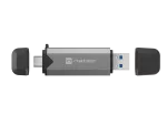CZYTNIK KART NATEC SCARAB 3 USB-A + USB-C SD/MICRO SD USB 3.1 GEN 1 SZARY