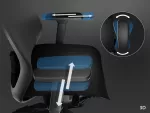 FOTEL ERGONOMICZNY GENESIS ASTAT 700 G2 CZARNY