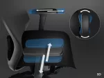FOTEL ERGONOMICZNY GENESIS ASTAT 700 G2 CZARNY