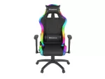 FOTEL GAMINGOWY GENESIS TRIT 500 RGB PODŚWIETLENIE CZARNY