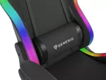 FOTEL GAMINGOWY GENESIS TRIT 500 RGB PODŚWIETLENIE CZARNY