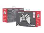 GAMEPAD GENESIS MANGAN 400 BEZPRZEWODOWY DO PC/SWITCH/MOBILE BIAŁY