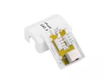 GNIAZDO NATYNKOWE KAT.5E 1X RJ45 EKRANOWANE BIAŁE LANBERG