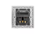 GNIAZDO PODTYNKOWE 230V POJEDYNCZE + 2X USB 2.1A FRENCH BIAŁE LANBERG