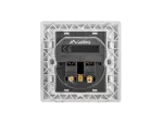 GNIAZDO PODTYNKOWE 230V POJEDYNCZE + 2X USB 2.1A FRENCH BIAŁE LANBERG