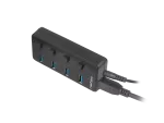 HUB USB 3.0 NATEC MANTIS 2 4-PORTY Z WŁĄCZNIKIEM+ZASILACZ