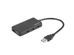 HUB USB 3.0 NATEC MOTH 4-PORTY CZARNY