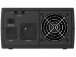 INVERTER POWERWALKER 650VA ŁADOWARKA 15A, CZYSTA FALA SINUSOIDALNA (BEZ AKUMULATORÓW)