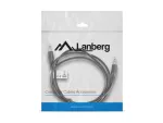 KABEL AUDIO MINIJACK 3.5MM M/M 3 PIN 1.2M CZARNY LANBERG
