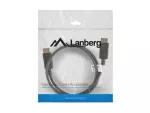 KABEL DISPLAYPORT M/M 19 PIN V1.2 1M 4K CZARNY LANBERG