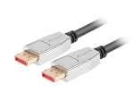 KABEL DISPLAYPORT M/M 20 PIN V1.4 1M 8K 60HZ CZARNY BOX LANBERG