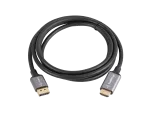 KABEL DISPLAYPORT(M) ->HDMI(M) 1.8M 4K CZARNO-SREBRNY LANBERG