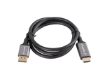 KABEL DISPLAYPORT(M) ->HDMI(M) 1M 4K CZARNO-SREBRNY LANBERG