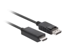 KABEL DISPLAYPORT(M) V1.1 ->HDMI(M) 1.8M CZARNY LANBERG